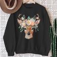 Carnival Deer Costume X Carnival Reindeer Sweatshirt Geschenke für alte Frauen