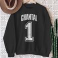 Chantal Supporter Number 1 Biggest Fan Sweatshirt Geschenke für alte Frauen