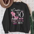 Chapter 50 Fabulous Since 1975 50Th High Heels Birthday Quee Sweatshirt Geschenke für alte Frauen