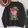 Chef Elf Saying Outfit Christmas Sweatshirt Geschenke für alte Frauen