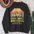 Chemise Pour Fan Du Guide Deoyage Smoky Mountains Smoky Mountains Sweater e Cadeaux pour les femmes âgées