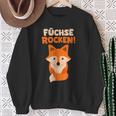 Children's With Fox Rocks Red Fox Pack Sweatshirt Geschenke für alte Frauen