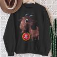 Chinese Zodiac Year Of The Sheep Goat Ram Lunar New Year Sweatshirt Gifts for Old Women