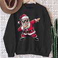 Christmas Boys Children Dabbing Santa Sweatshirt Geschenke für alte Frauen