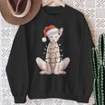 Christmas Hat Sphynx Cat Santa Hat Merry Christmas Xmas Sweatshirt Geschenke für alte Frauen