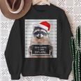 Christmas Raccoon Sweatshirt - Dear Santa I Can Explain Gifts for Old Women