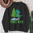 Christmas Tree Rex Dinosaur Fan Children's Christmas Tree Sweatshirt Geschenke für alte Frauen