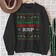 Christmas Xrp Investor Sweatshirt Geschenke für alte Frauen