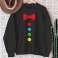 Clown Costume With Bow Tie For Carnival Fancy Dress Clown Costume Sweatshirt Geschenke für alte Frauen