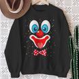 Clown Face Costume For Carnival Fancy Dress Clown Costume Sweatshirt Geschenke für alte Frauen