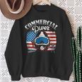 Commercial Diver American Flag Deep Sea Diving Scuba Dive Premium Sweatshirt Gifts for Old Women