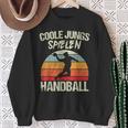 Cool Boys Playing Handball Handballer Boys Children's Sweatshirt Geschenke für alte Frauen