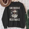 Cool Santa Claus With Sunglasses Skibidi Rizzmas Sweatshirt Geschenke für alte Frauen