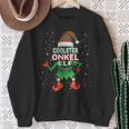 Coolster Uncle Elf Partner Look Family Outfit Christmas Sweatshirt Geschenke für alte Frauen