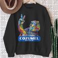 Cozumel Mexico Souvenir Cozumel Sweatshirt Gifts for Old Women