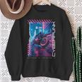 Cyberpunk Motorcycle Futuristic Tokyo Sweatshirt Geschenke für alte Frauen