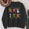 Dabbing Santa Elf Christmas Xmas Sweatshirt Geschenke für alte Frauen