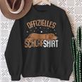 Dachshund Official Sleeping Dog Cap Dachshund Sweatshirt Geschenke für alte Frauen