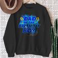 Dad Of The Birthday Boy Hedgehog Family Party Decorations Sweatshirt Gifts for Old Women