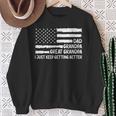 Dad Grandpa Great Grandpa Fathers Day For Best Grandpa Sweatshirt Gifts for Old Women