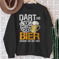 Dart Und Bier Das Gönn Ich Mir Darter Dart Player Jersey Sweatshirt Geschenke für alte Frauen