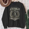 Das Ist Ein Ackerman Ding Ackerman Name Sweatshirt Geschenke für alte Frauen