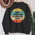 De Ingeniero De Telecomunicaciones Mejor Ingeniero De Telecomunicaciones De La Historia Camisa de entrenamiento Regalos para ancianas