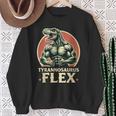 Divertido Bodybuilder Tyrannosaurus Flex Gym T-Rex Dinosaur Camisa de entrenamiento Regalos para ancianas