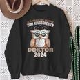 Doctor 2024 Graduation PhD Graduation Party Doctorate Sweatshirt Geschenke für alte Frauen