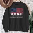 Doge Department Of Government Efficiency DOGE Government Sweatshirt Gifts for Old Women