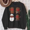 Domo Kun Guitar Y2k Sweatshirt Gifts for Old Women