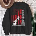 Drill Baby Drill Oil Field Worker Sweatshirt Geschenke für alte Frauen