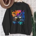 Drum Set Colourful Instrument Band Drums Music Musician Sweatshirt Geschenke für alte Frauen