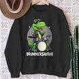 Drummer Boy Musician Drummersaurus Dinosaur Sweatshirt Geschenke für alte Frauen