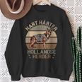 Dutch German Shepherd Hard Hardener Hollandse Herder Dog Sweatshirt Geschenke für alte Frauen