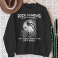 Escalada Zombie Apocalipsis Habilidad Escalador Gracioso Camisa de entrenamiento Regalos para ancianas