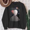 Faceless Man Planet Astronaut -Astral Cosmic Space Sweatshirt Gifts for Old Women