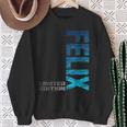 Felix Name First Name Boy Man Birthday Sweatshirt Geschenke für alte Frauen