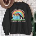 Feral Raccoon Meme Sweatshirt | Raccoons Team Trash | Fun Unisex Top Gifts for Old Women