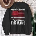 Fireworks Director Pyro Crew Pyrotechnic Pyrotechnician Sweatshirt Gifts for Old Women