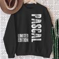 First Name Limited Edition Birthday For Pascal Sweatshirt Geschenke für alte Frauen