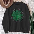 Four-Leaf Clover Ireland Lucky Charm Sweatshirt Geschenke für alte Frauen