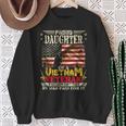 Freedom Isn't Free-Proud Daughter Of A Vietnam Veteran Dad Tank Top Sweatshirt Gifts for Old Women