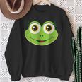 Frog Face Costume For Carnival And Fancy Dress Sweatshirt Geschenke für alte Frauen