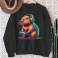 Capybara Gamerideo Games Lovers Capybara Sweatshirt Geschenke für alte Frauen