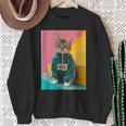 Cat Kitten Graphic Sweatshirt Gifts for Old Women