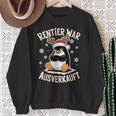 Christmas Penguin Reindeer Was Out Sold Out Sweatshirt Geschenke für alte Frauen