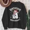 Christmas Sheep Reindeer Was Out Sold Out Sweatshirt Geschenke für alte Frauen