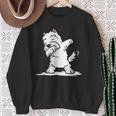 Gentle Westie Dog Dab Dance Sweatshirt Geschenke für alte Frauen