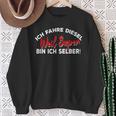 Ich Fahre Diesel Weil Super Bin Ich Selbst Car Sweatshirt Geschenke für alte Frauen